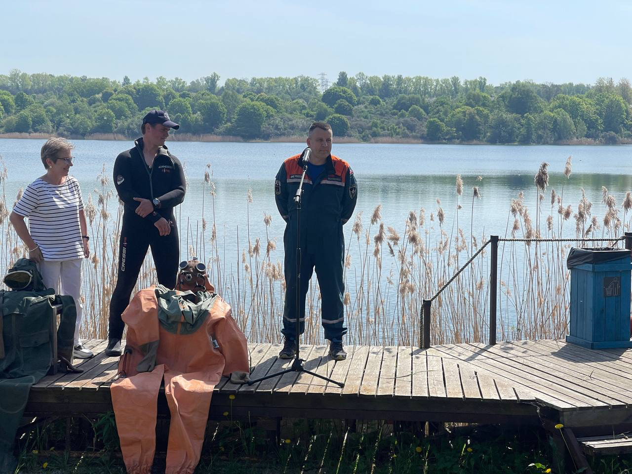 В Янтарном городском округе прошло увлекательное мероприятие, посвящённое дню Водолаза.