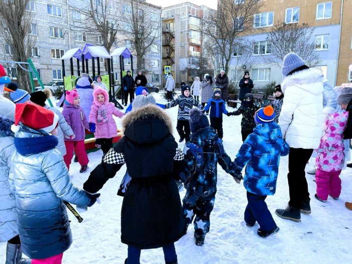 И сильные морозы празднику не помеха.